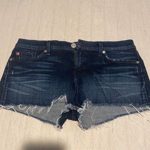 Hudson cutoff shorts